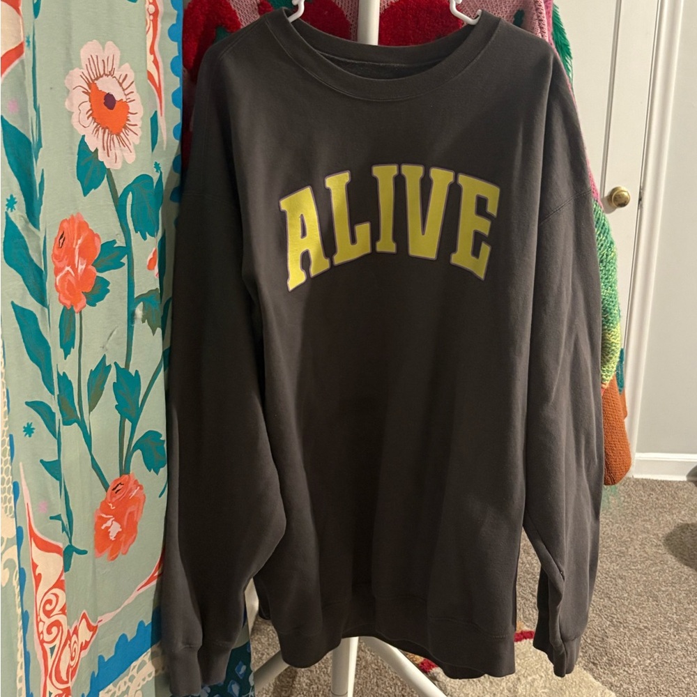 DRESSED IN LALA ALIVE PULLOVER SWEATSHIRT